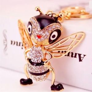 Betsey Johnson Rhinestone & Enamel 🐝 NWT